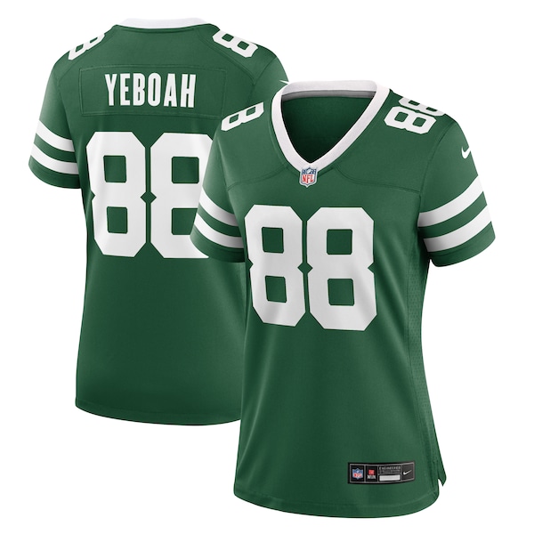 Kenny Yeboah New York Jets Nike Women's Team Game Jersey - Legacy Green