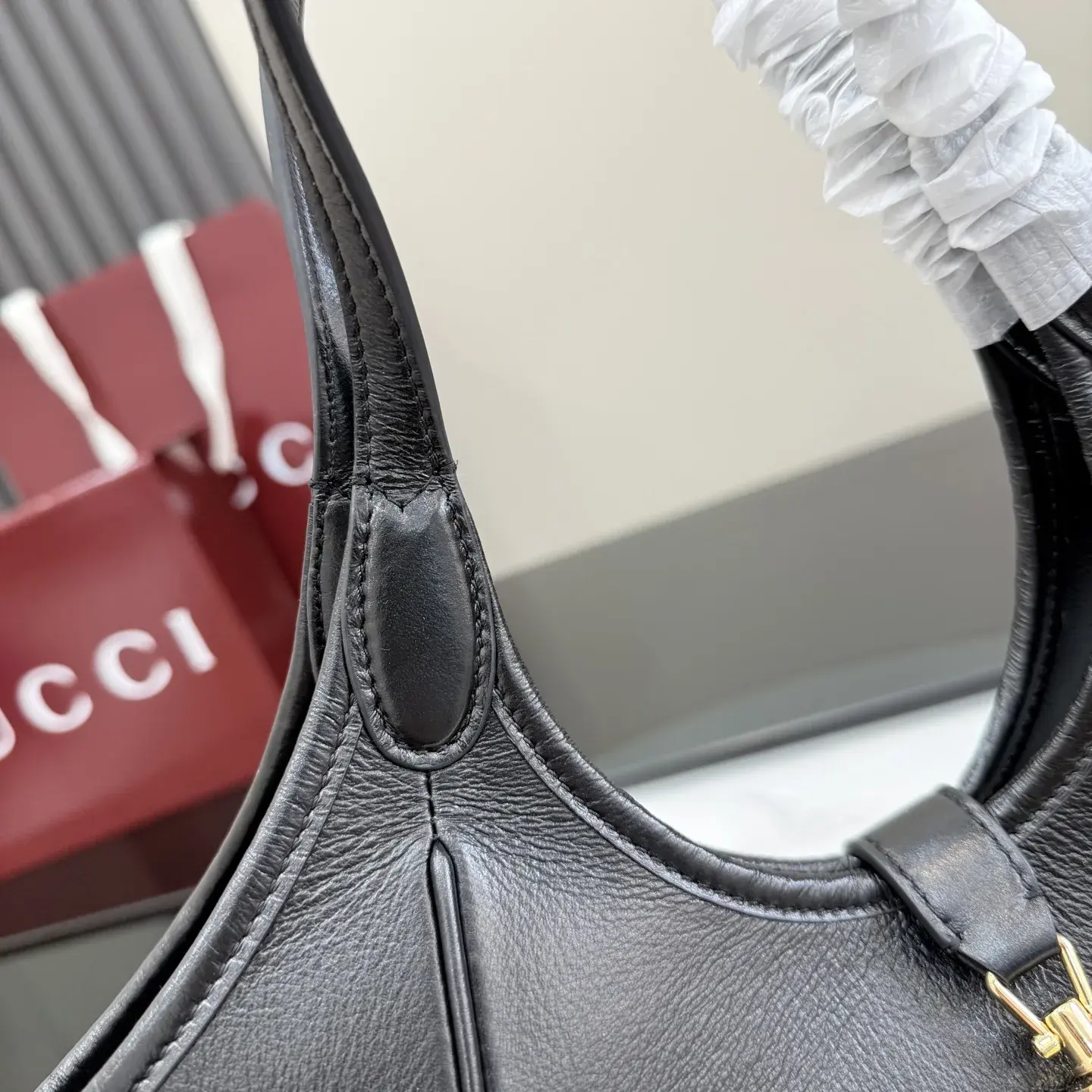 Gucci Black Quilted Leather Tote Bag product photo from LabelPicks
