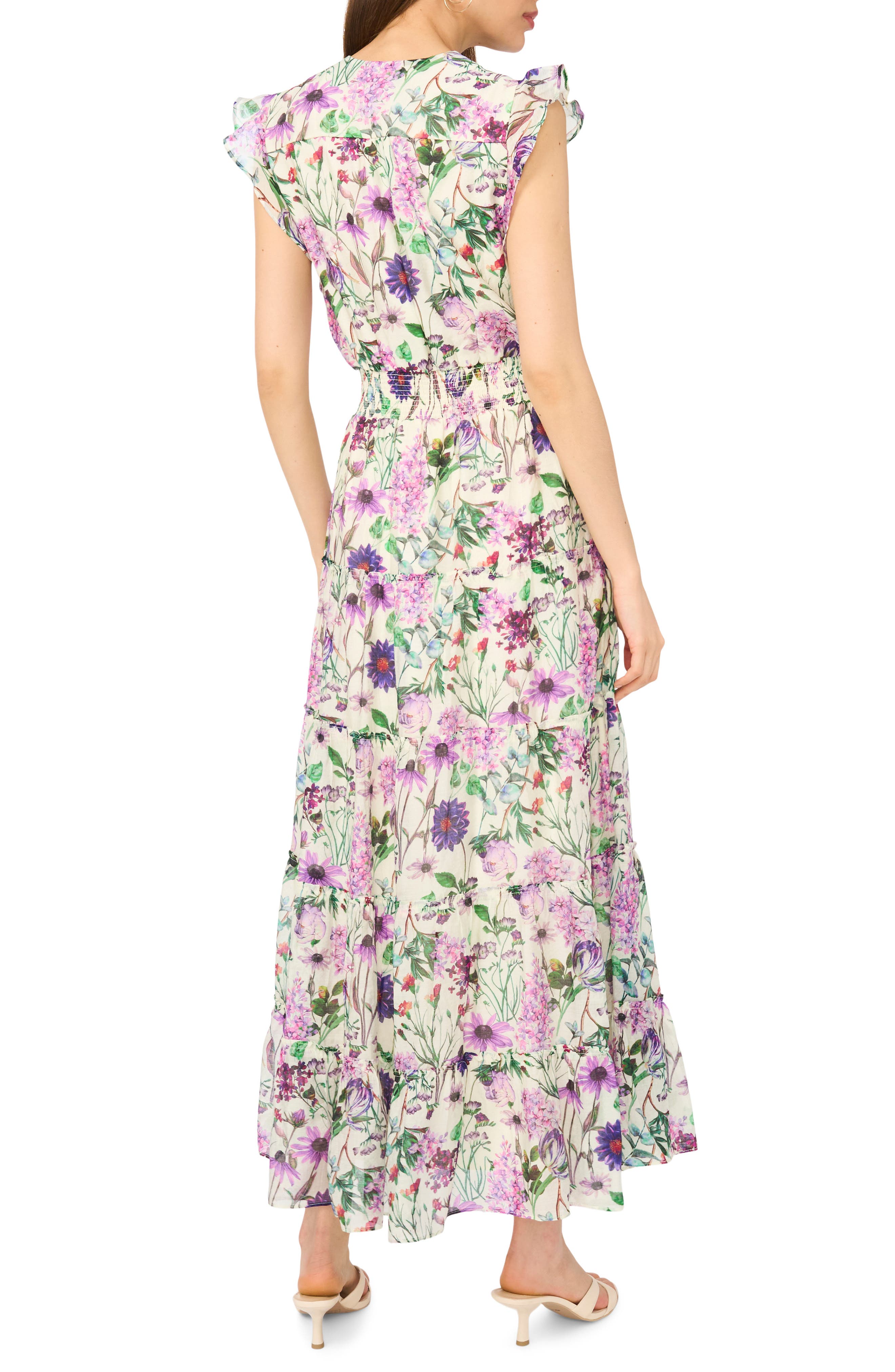 Halogen® Sleeveless Zip Through A-Line Minidress