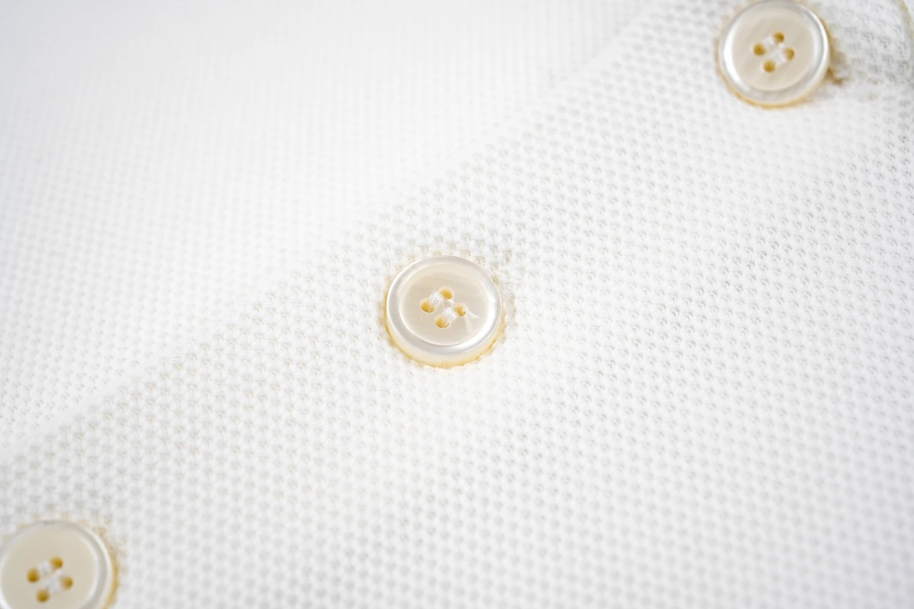 Burberry White Equestrian Knight Embroidered Polo Shirt product photo from LabelPicks