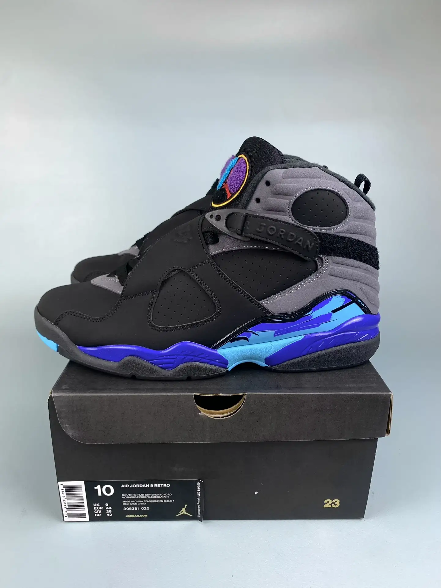 Air Jordan 8 Retro “Aqua” Shoes product photo from LabelPicks