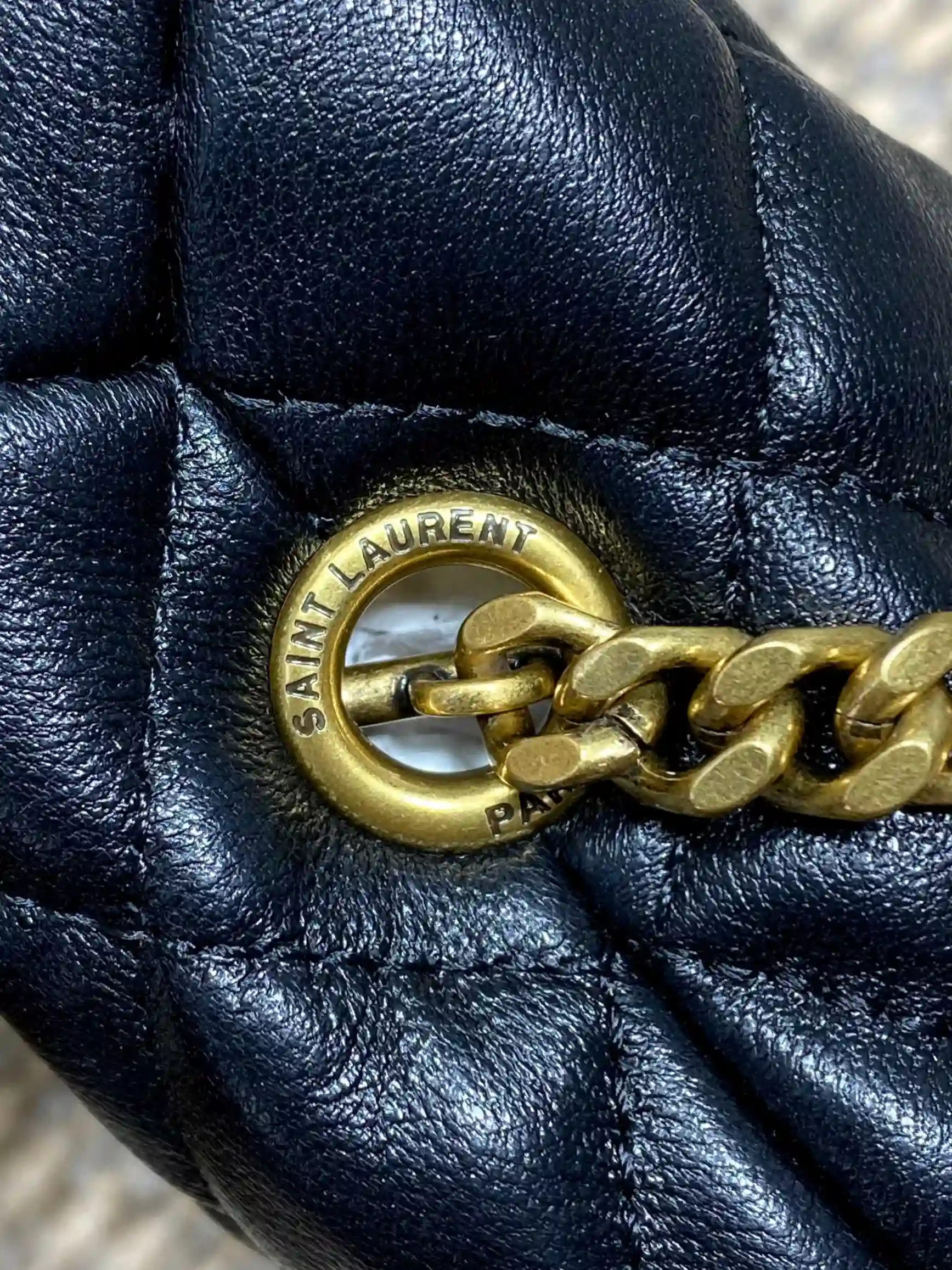 Saint Laurent Quilted Leather Hobo Bag product photo from LabelPicks