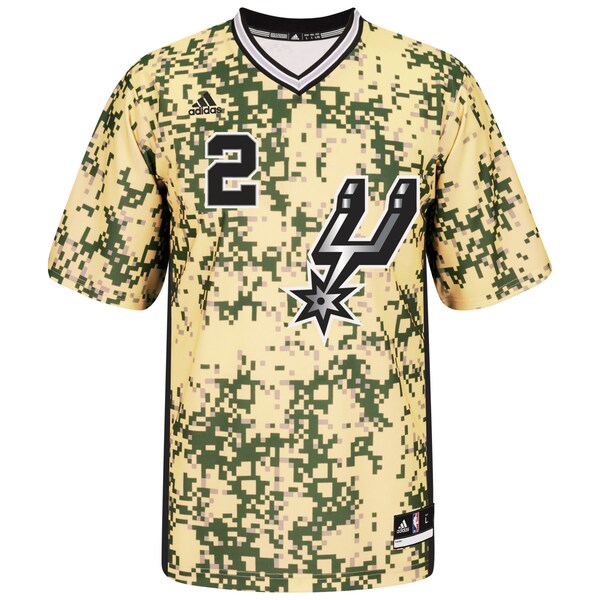 Kawhi Leonard San Antonio Spurs adidas Pride Replica Jersey - Camo
