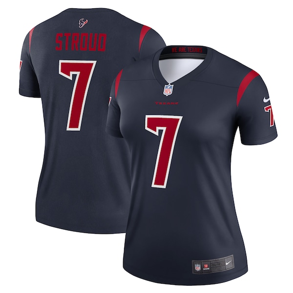 C.J. Stroud Houston Texans Nike Women's  Legend Jersey - Navy/Red