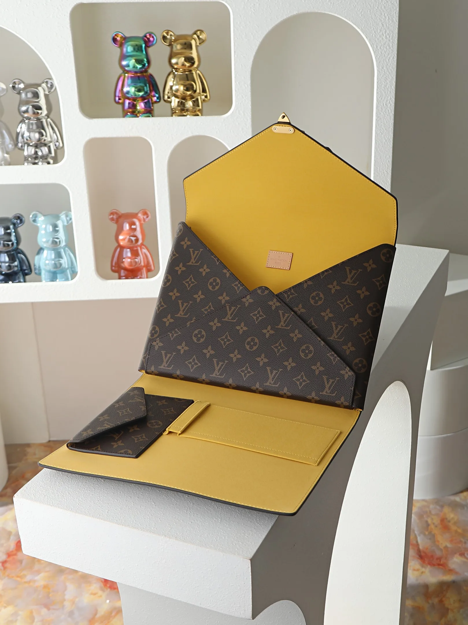 Louis Vuitton Brown Monogram Canvas Clutch product photo from LabelPicks