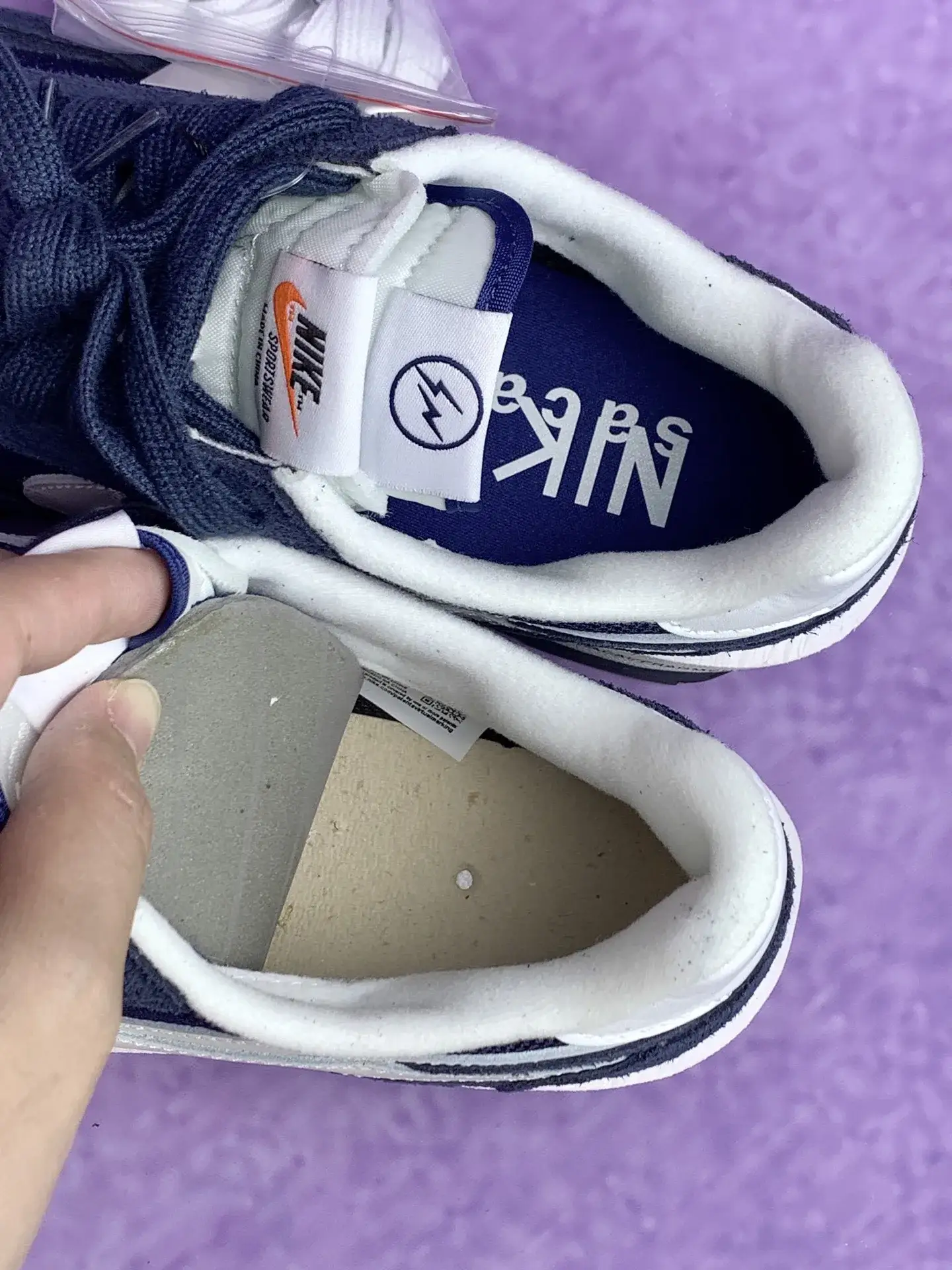Nike x sacai x Fragment LDWaffle Shoes product photo from LabelPicks