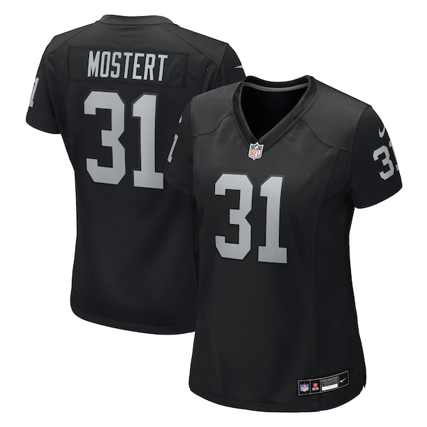 Raheem Mostert Las Vegas Raiders Nike Women's Team Game Jersey -  Black