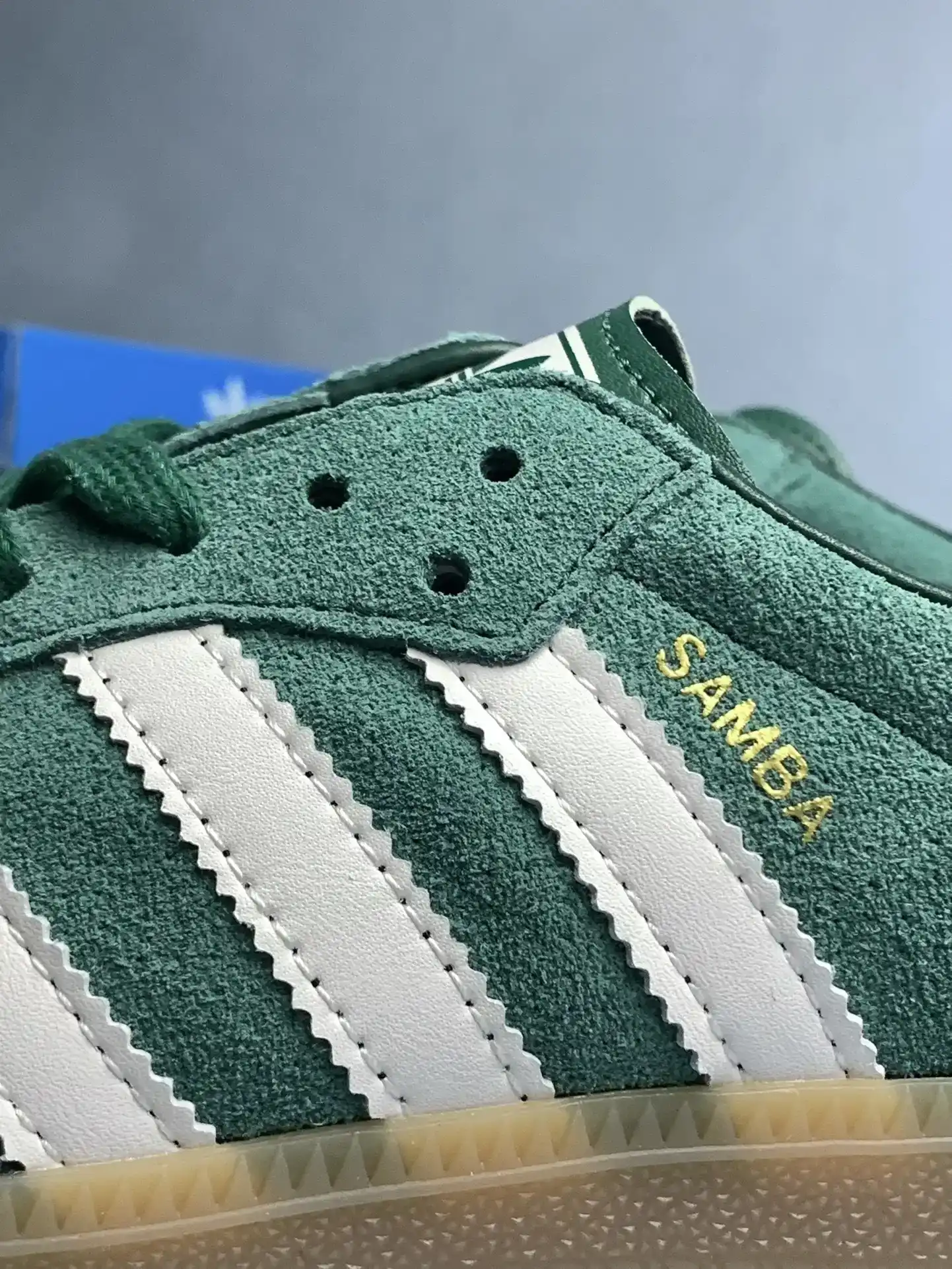 adidas Samba OG Collegiate Green Gum Shoes product photo from LabelPicks