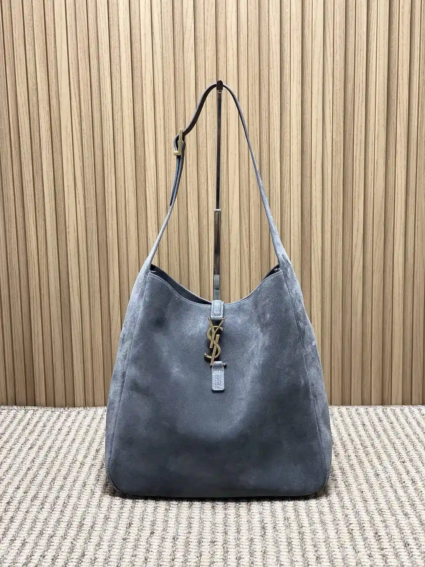 Saint Laurent Suede Leather Hobo Bag product photo from LabelPicks