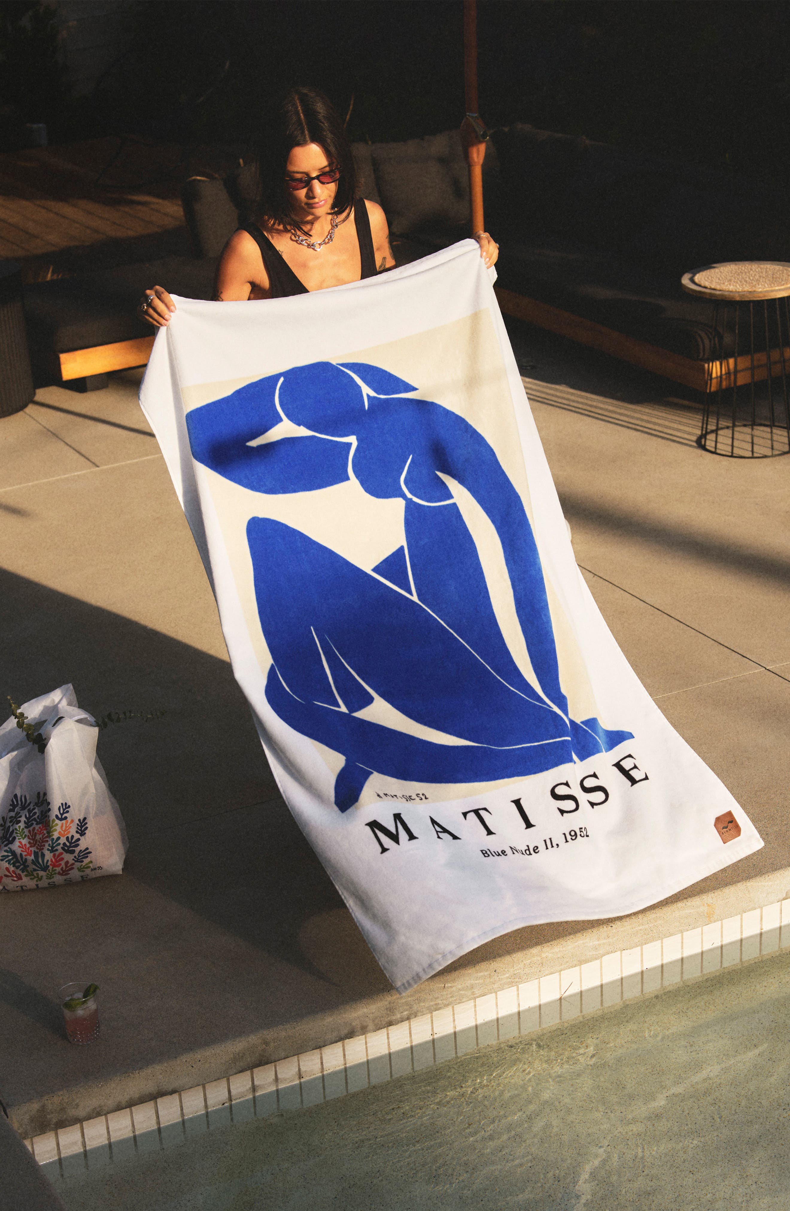 Slowtide Matisse Beach Towel