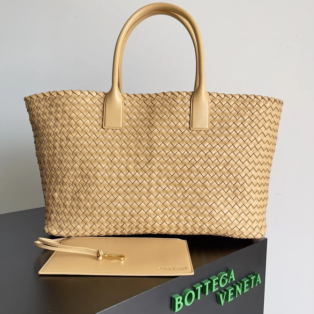 Bottega Veneta Cabat Intrecciato Woven Leather Tote Bag product photo from LabelPicks