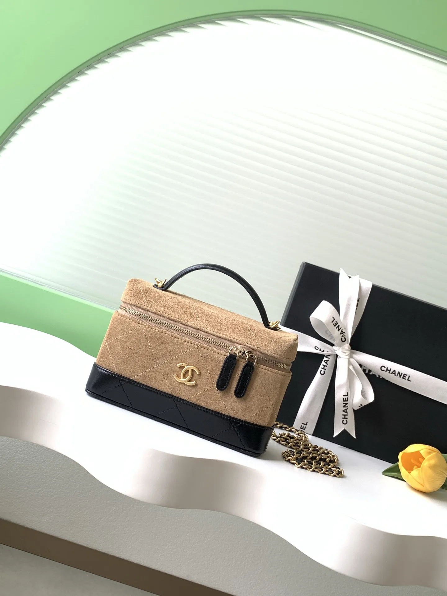 Chanel Black Quilted Leather Crossbody Bag product photo from LabelPicks