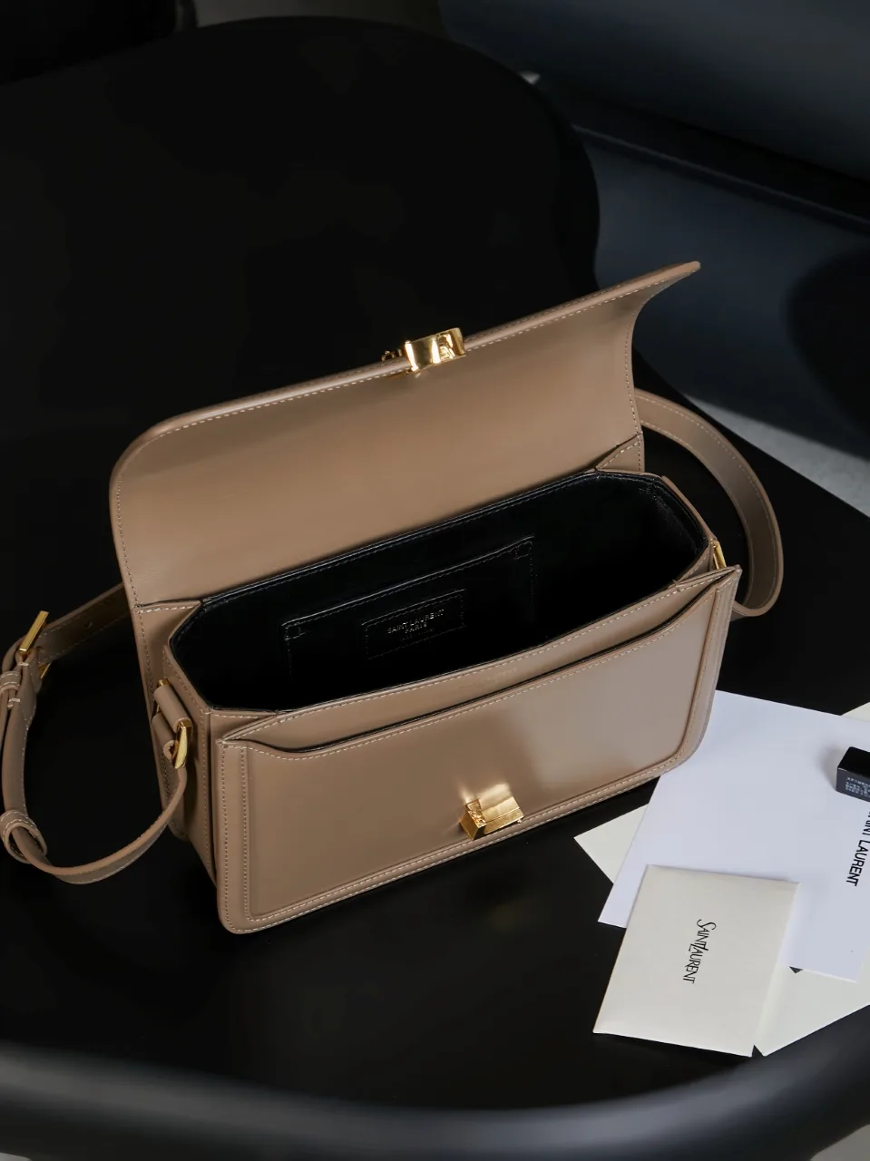 Saint Laurent Calfskin Solferino Shoulder Bag product photo from LabelPicks