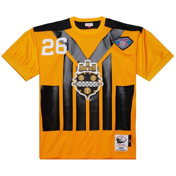 Rod Woodson Pittsburgh Steelers 1994  Authentic Throwback Retired Player Jersey - Gold