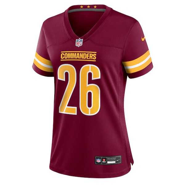 Jeremy McNichols Washington Commanders Nike Women's  Game Jersey -  Burgundy