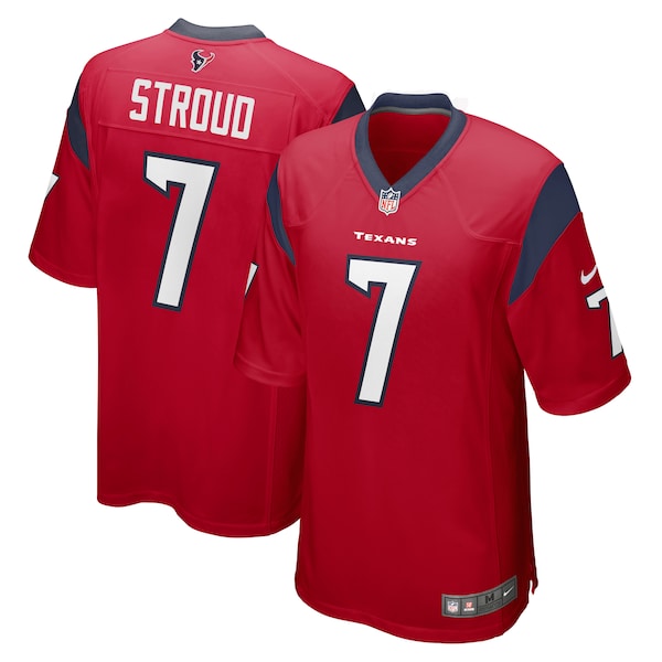 CJ Stroud Houston Texans Nike 2023 NFL Draft First Round Pick Alternate Game Jersey - Red/Navy/White