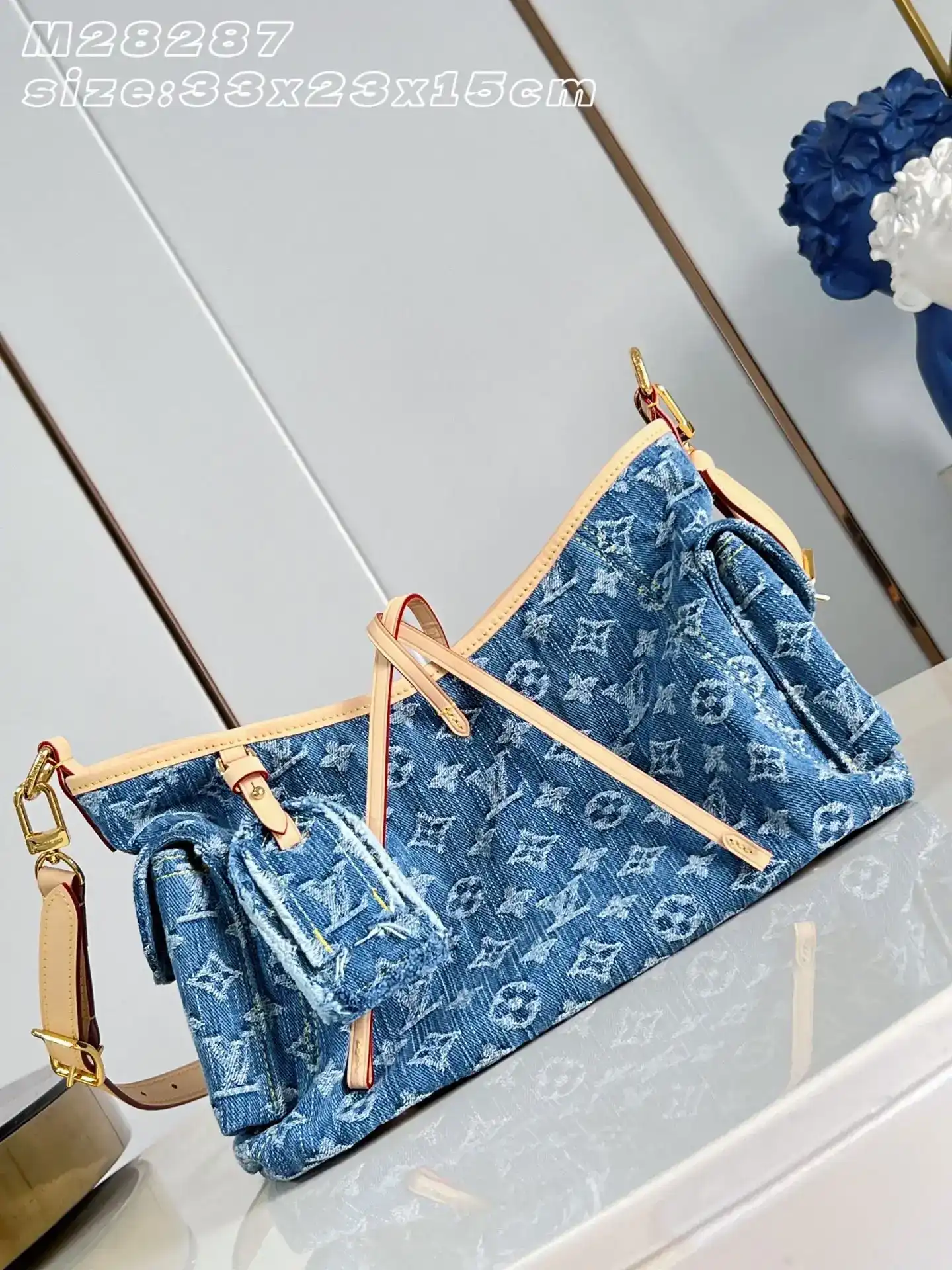 Louis Vuitton Denim Shoulder Bag product photo from LabelPicks