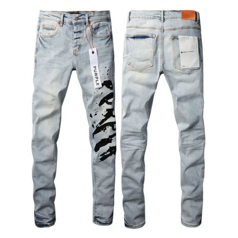 Purple Fashion Brand Jeans 004