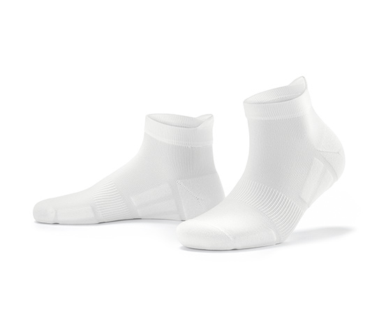 3 Paar Profi-Laufsocken, weiß