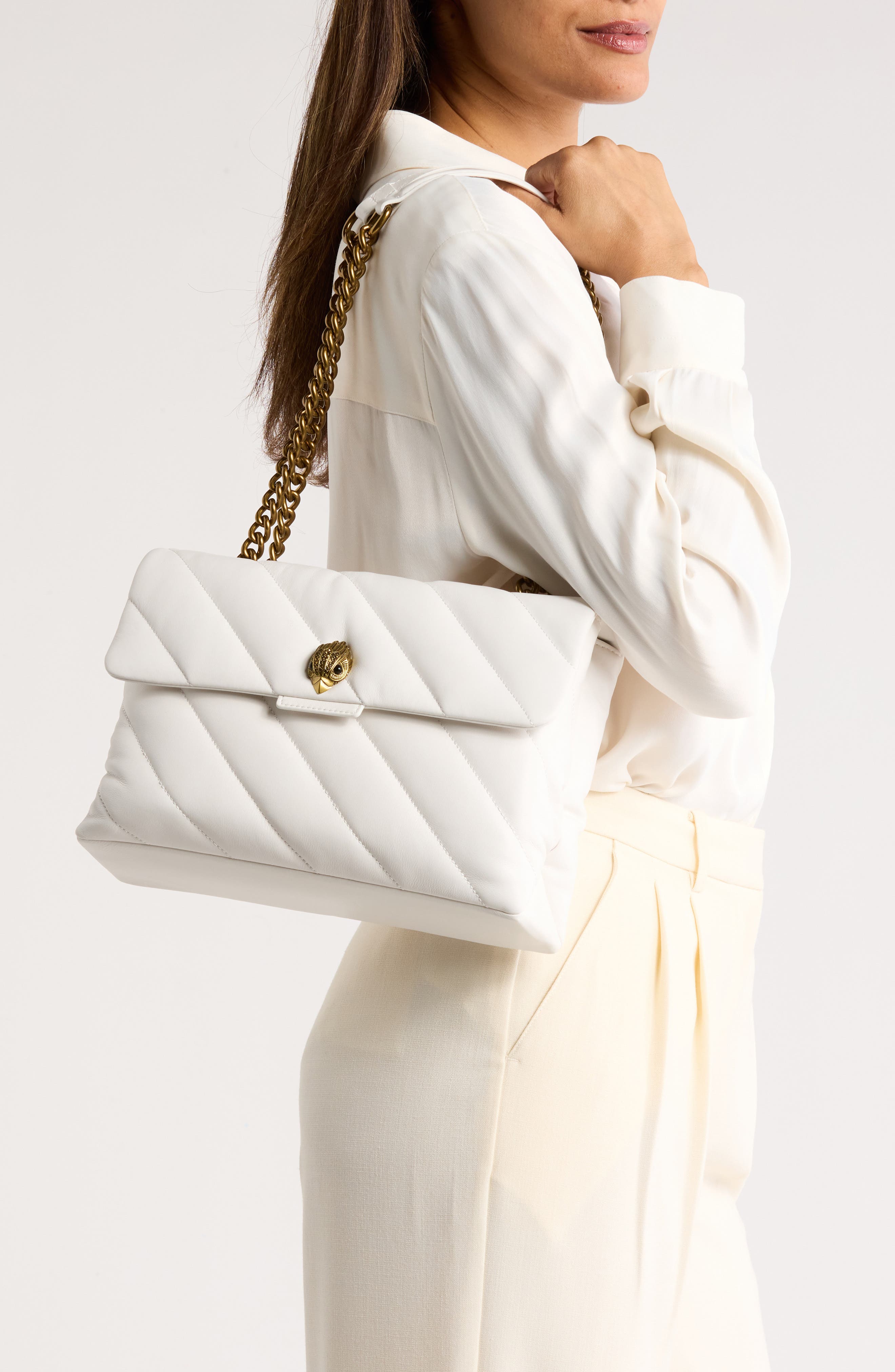 Kurt Geiger London Soho Quilted Large Shoulder Bag