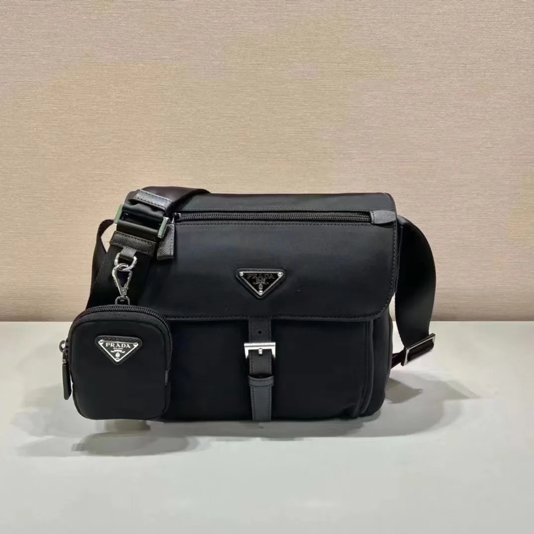 Prada Grained Leather Crossbody Bag product photo from LabelPicks