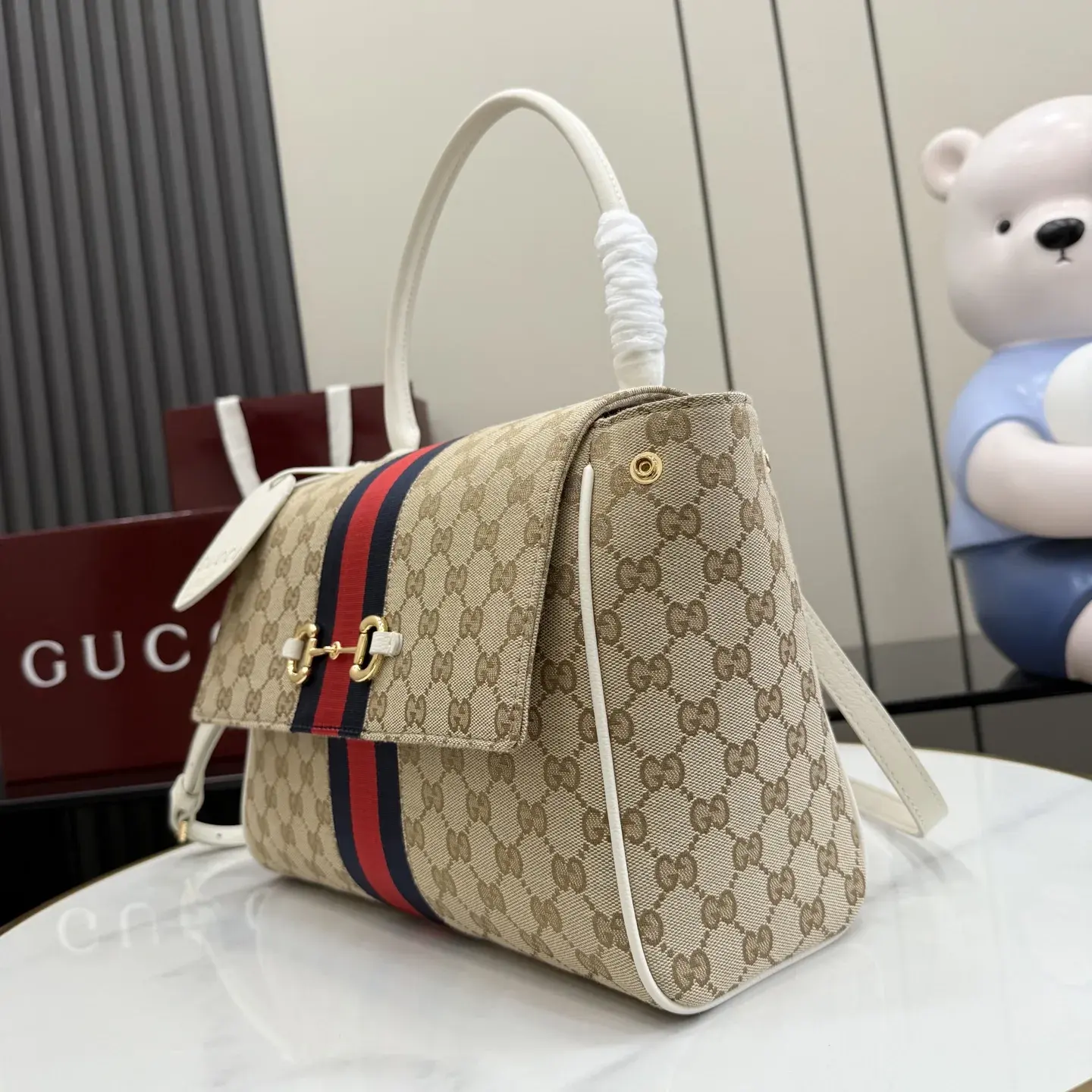 Gucci White Top Handle Bag product photo from LabelPicks