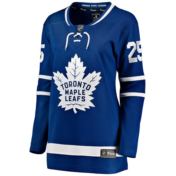 Brandon Carlo Toronto Maple Leafs  Women's Home Breakaway Player Jersey - Blue