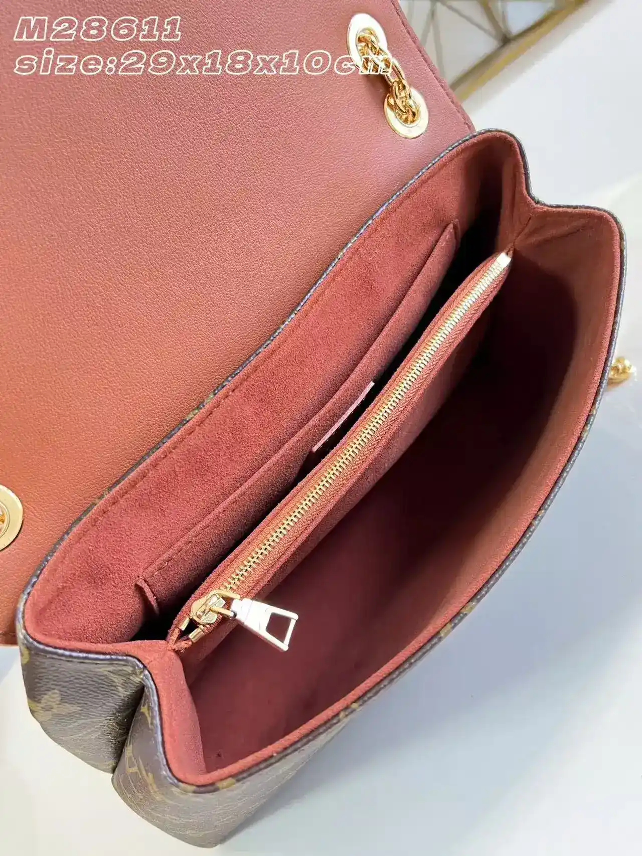Louis Vuitton Gold Madeleine Canvas and Leather Shoulder Bag product photo from LabelPicks