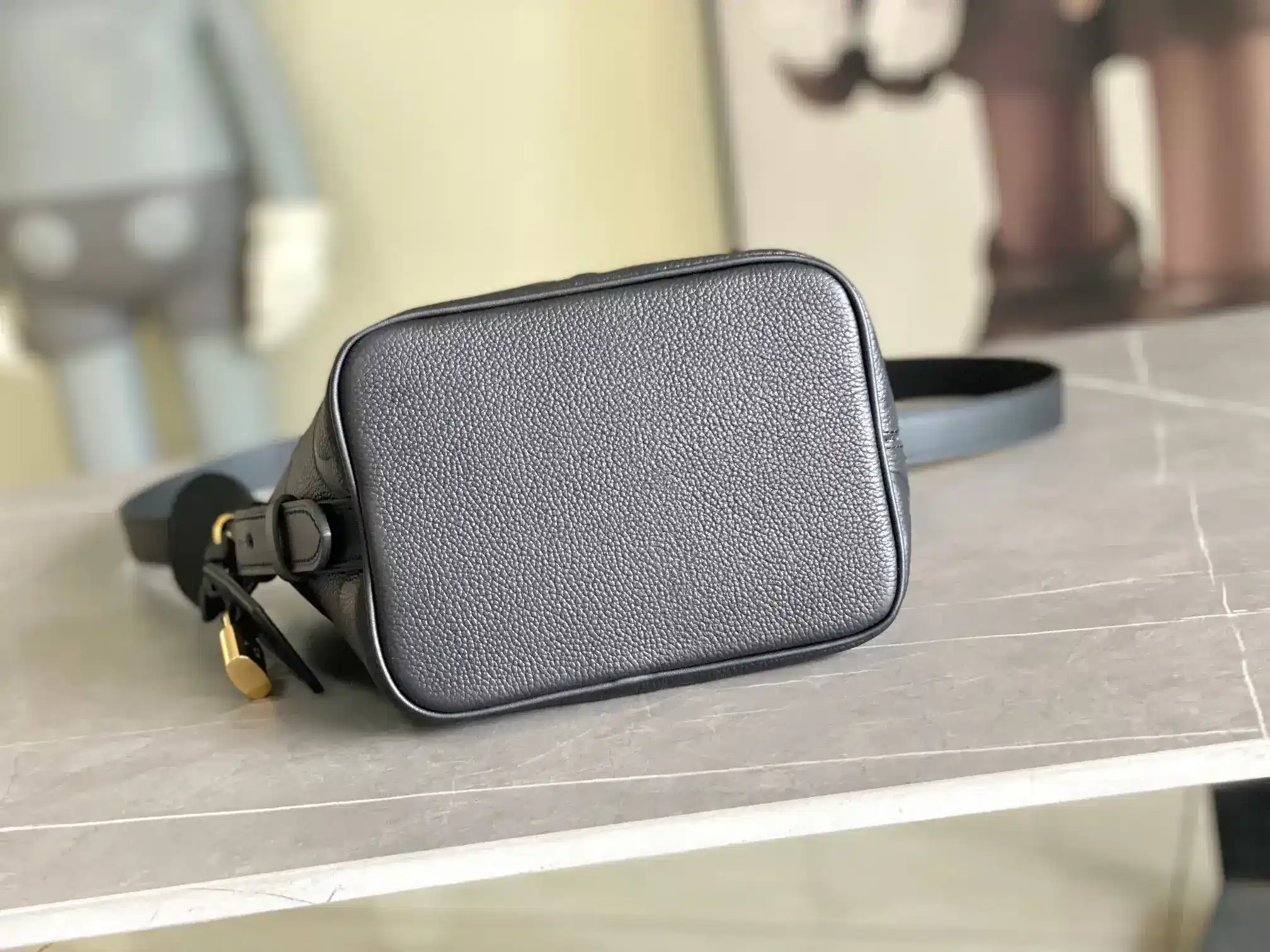 Louis Vuitton Black Bucket Bag product photo from LabelPicks