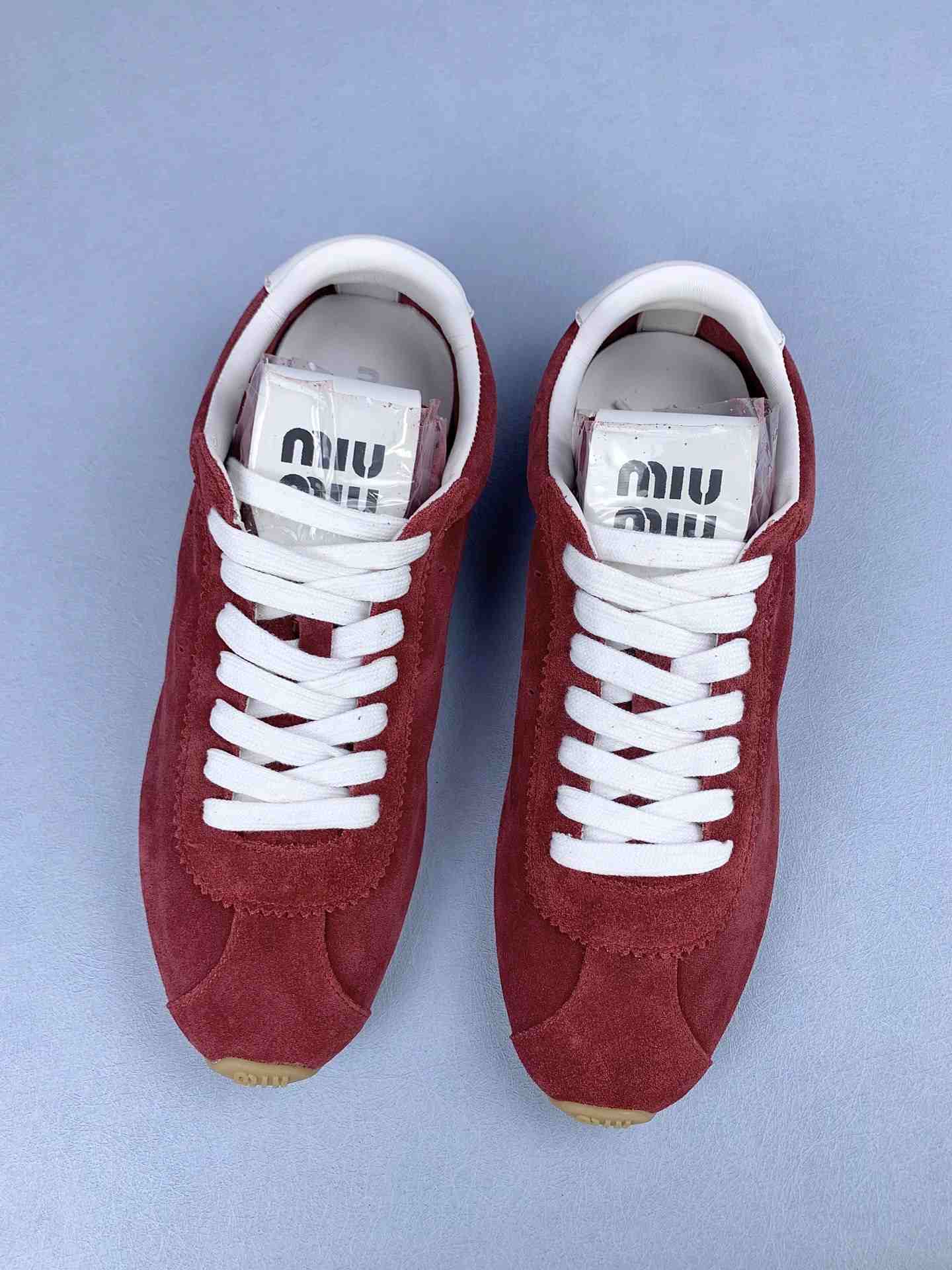 Plume suede sneakers