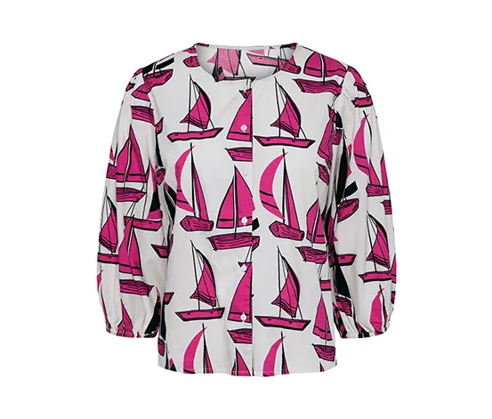 Bluse mit Print