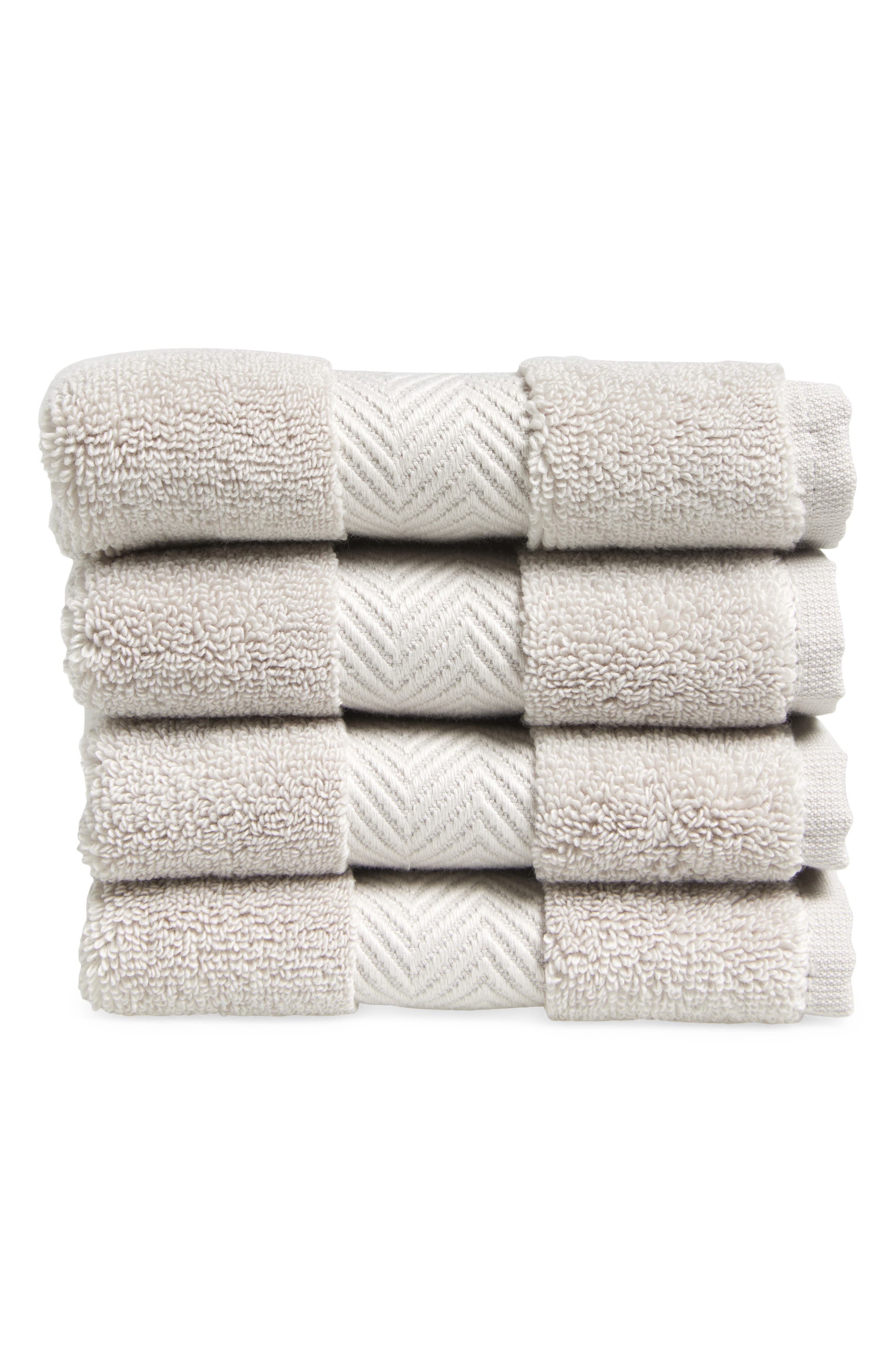 Nordstrom Hydrocotton Set Of 4 Washcloths