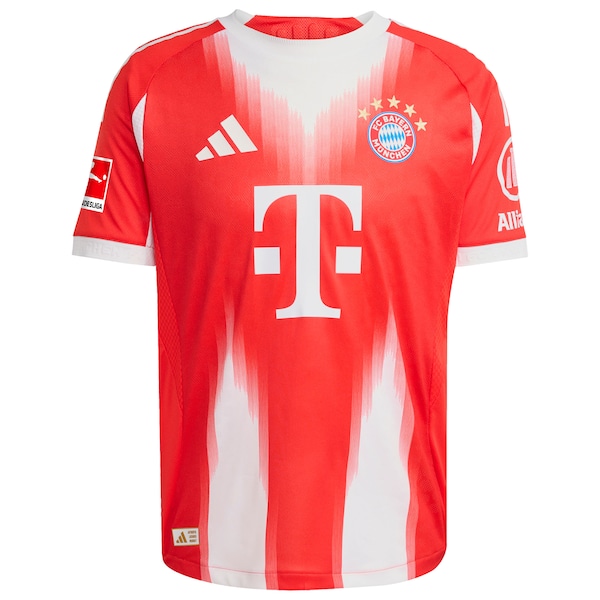Bayern Munich adidas 2025/26 Home Authentic Custom Jersey - Red