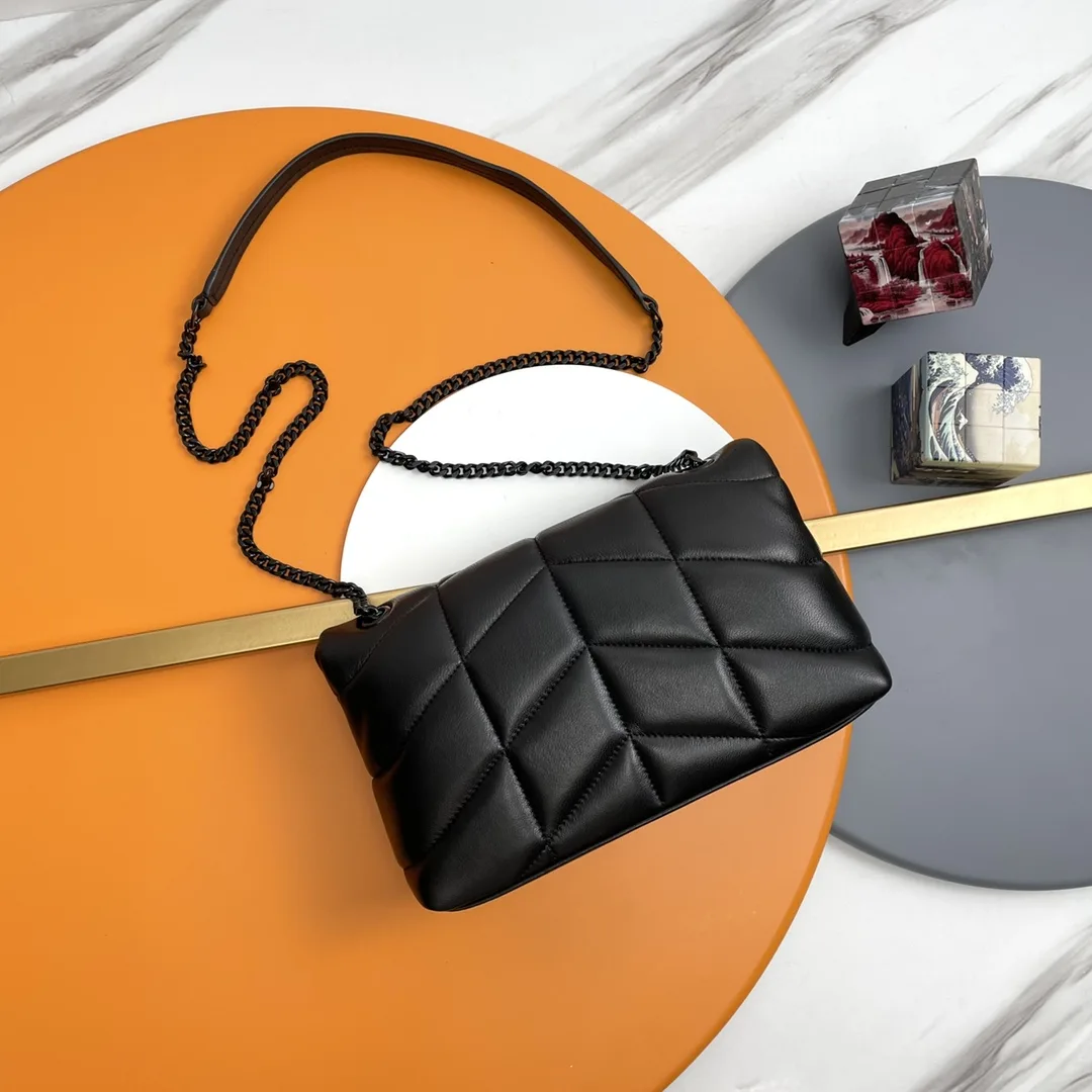 Saint Laurent Black Quilted Leather Shoulder Bag product photo from LabelPicks