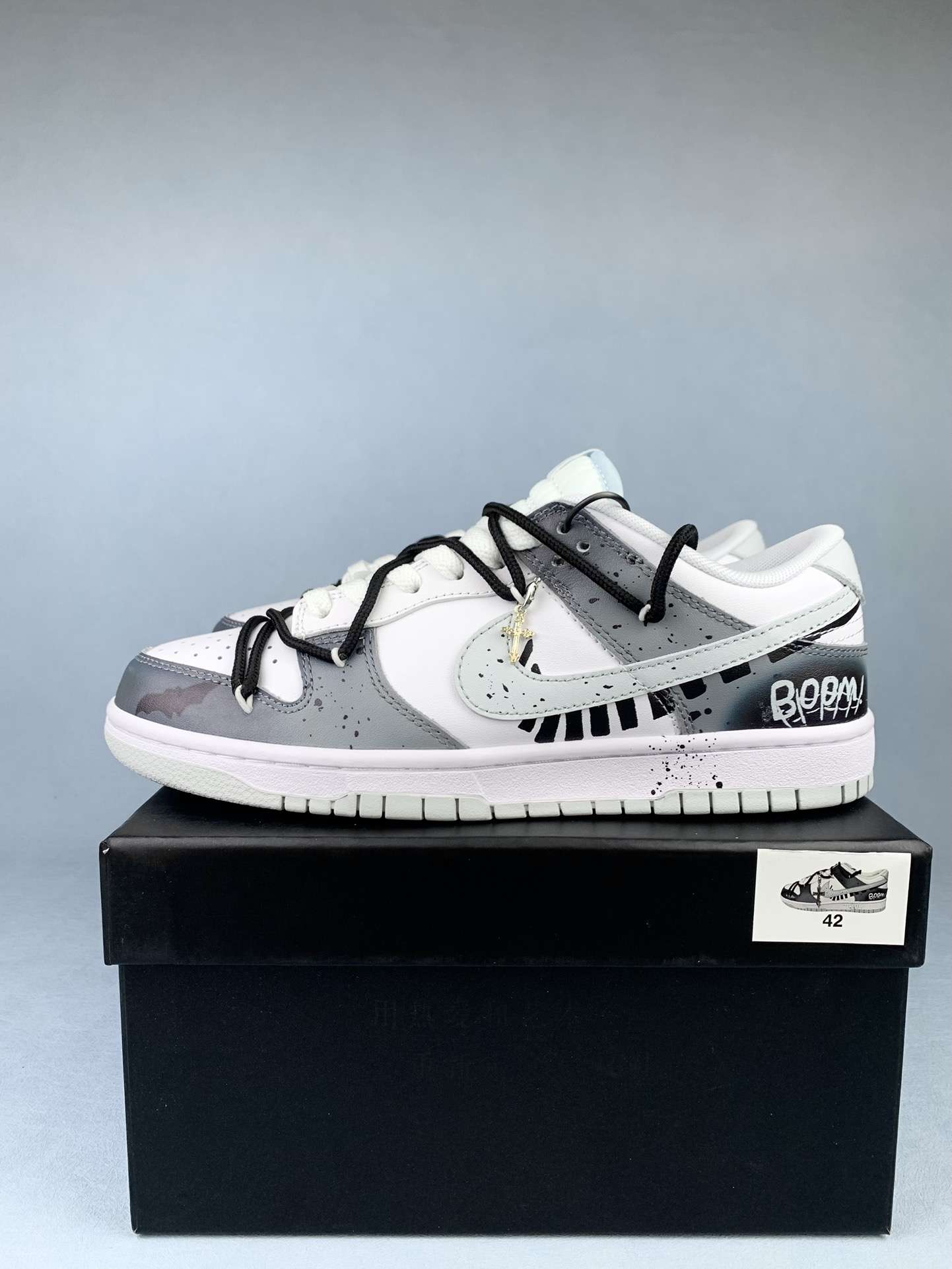 Nike Dunk Low 'Graffiti Strap' Custom Shoes