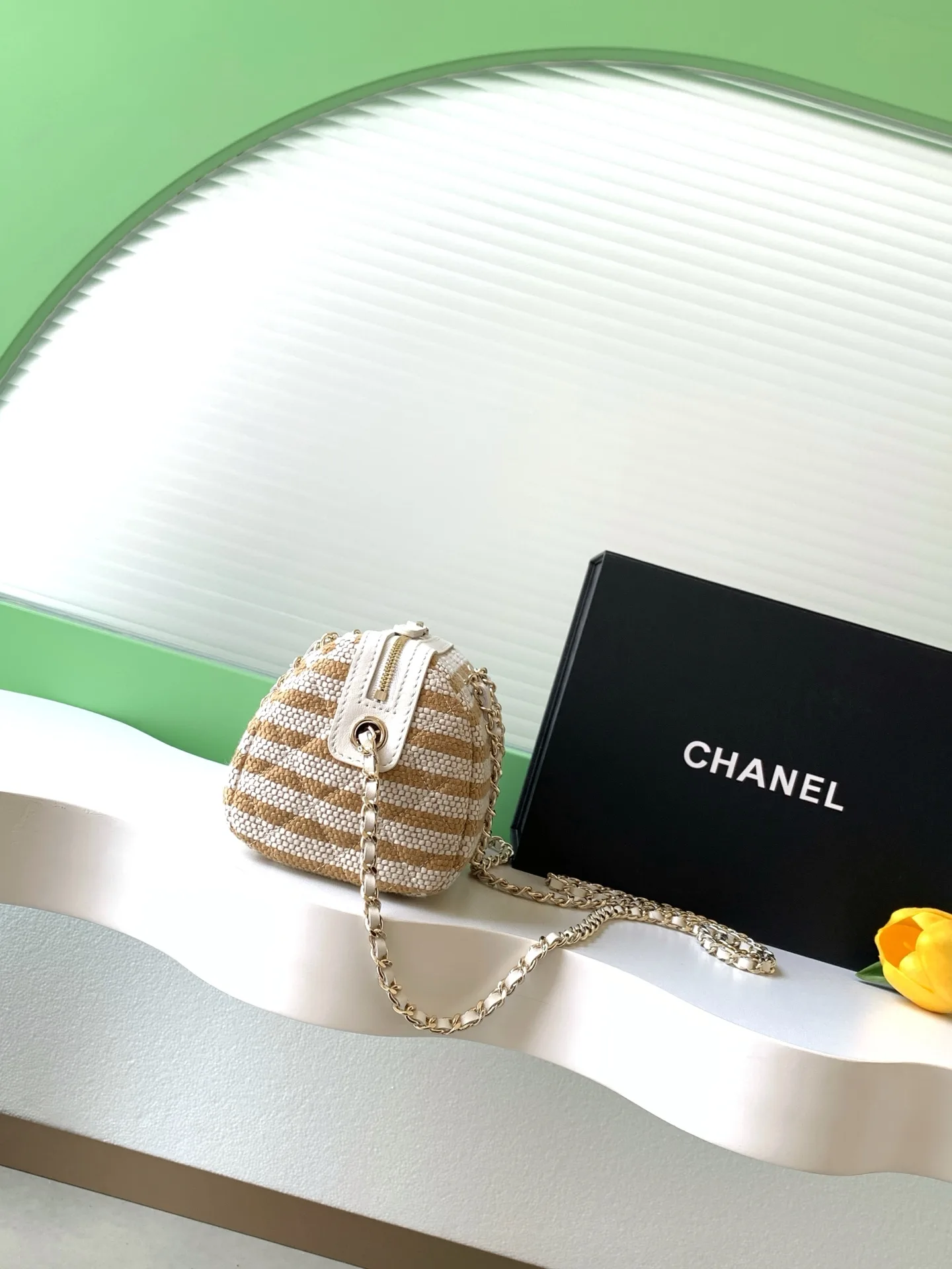 Chanel Straw Woven Top Handle Bag product photo from LabelPicks