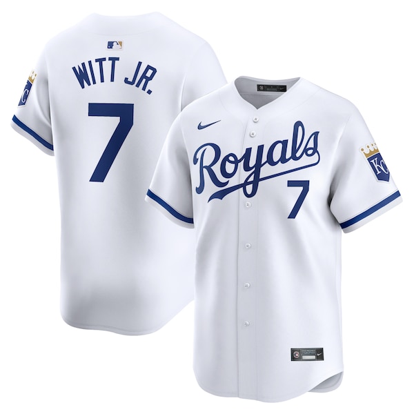 Bobby Witt Jr. Kansas City Royals Nike Youth Home Limited Player Jersey - White
