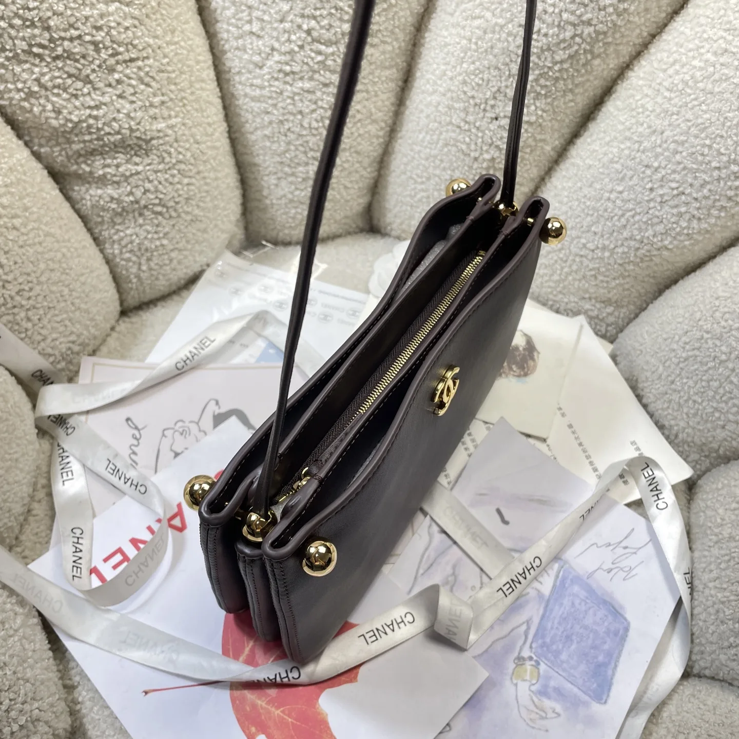 Chanel Calfskin Shoulder Bag product photo from LabelPicks