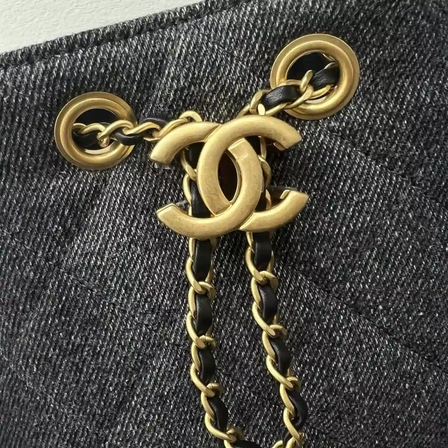 Chanel Denim Bucket Bag product photo from LabelPicks