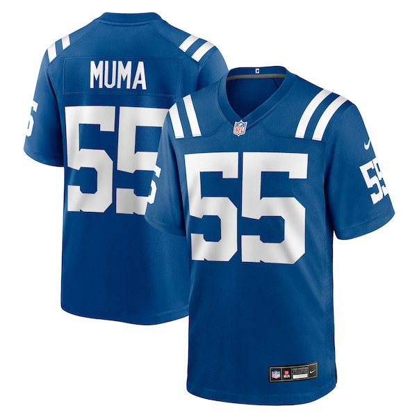 Chad Muma Indianapolis Colts Nike Team Game Jersey -  Royal