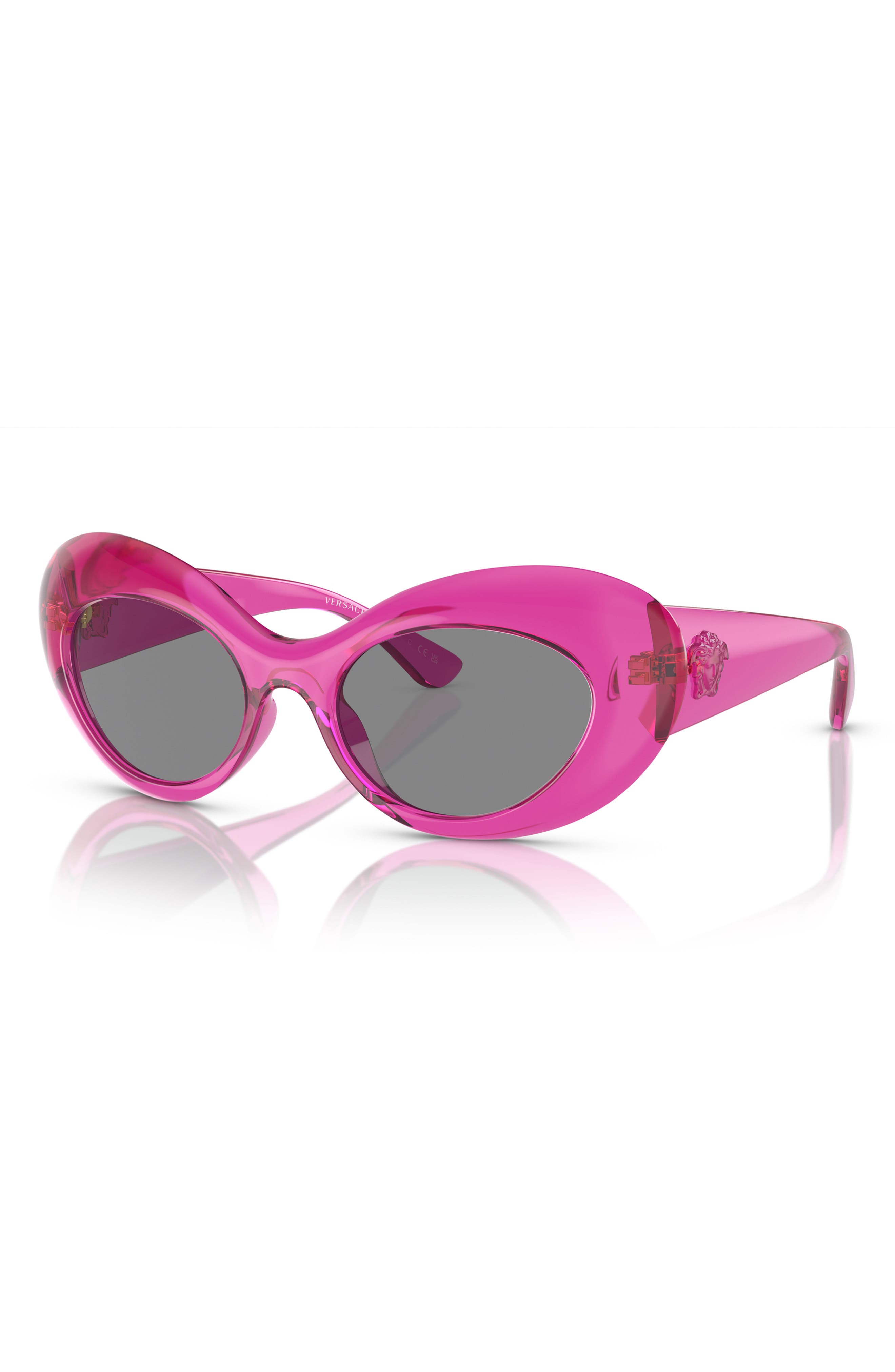 Versace 52mm Oval Sunglasses