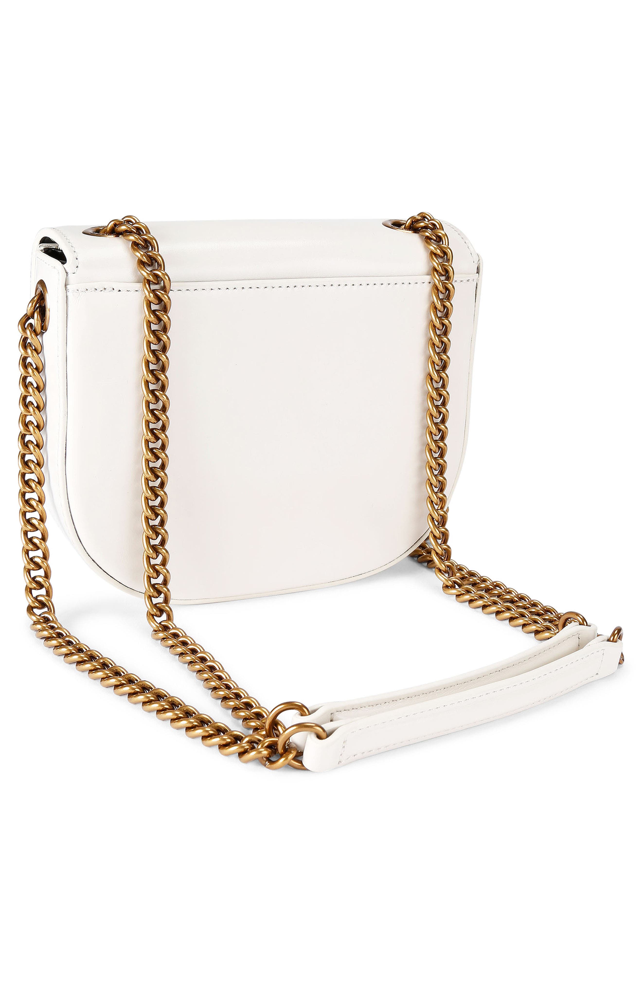 Kurt Geiger London Chelsea Leather Saddle Bag