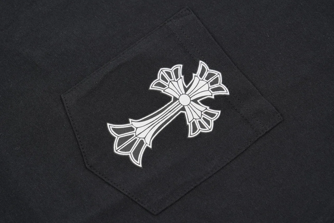 Chrome Hearts Black Double Cross Graphic T-Shirt product photo from LabelPicks
