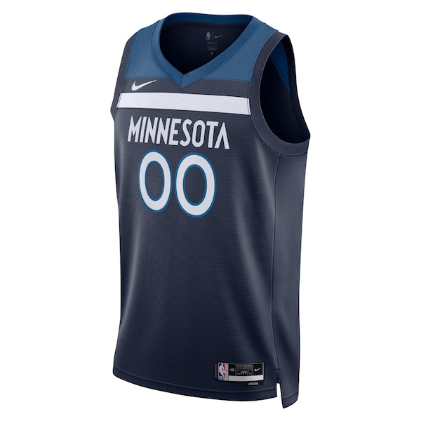 Minnesota Timberwolves Nike Unisex Swingman Custom Jersey Navy - Icon Edition