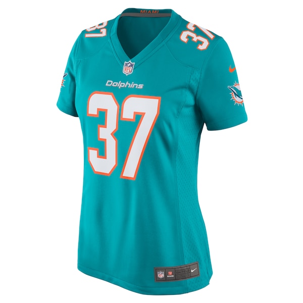 Jake Funk Miami Dolphins Nike Women's  Game Jersey -  Aqua