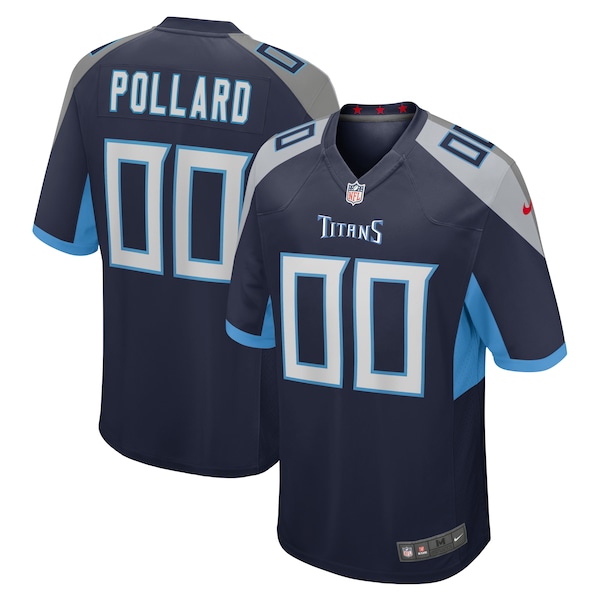 Tony Pollard Tennessee Titans Nike Game Player Jersey - Navy