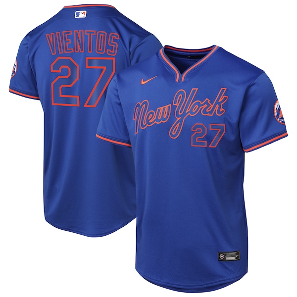 Mark Vientos New York Mets Nike Youth Alternate 2 Limited Jersey – Royal/Gray
