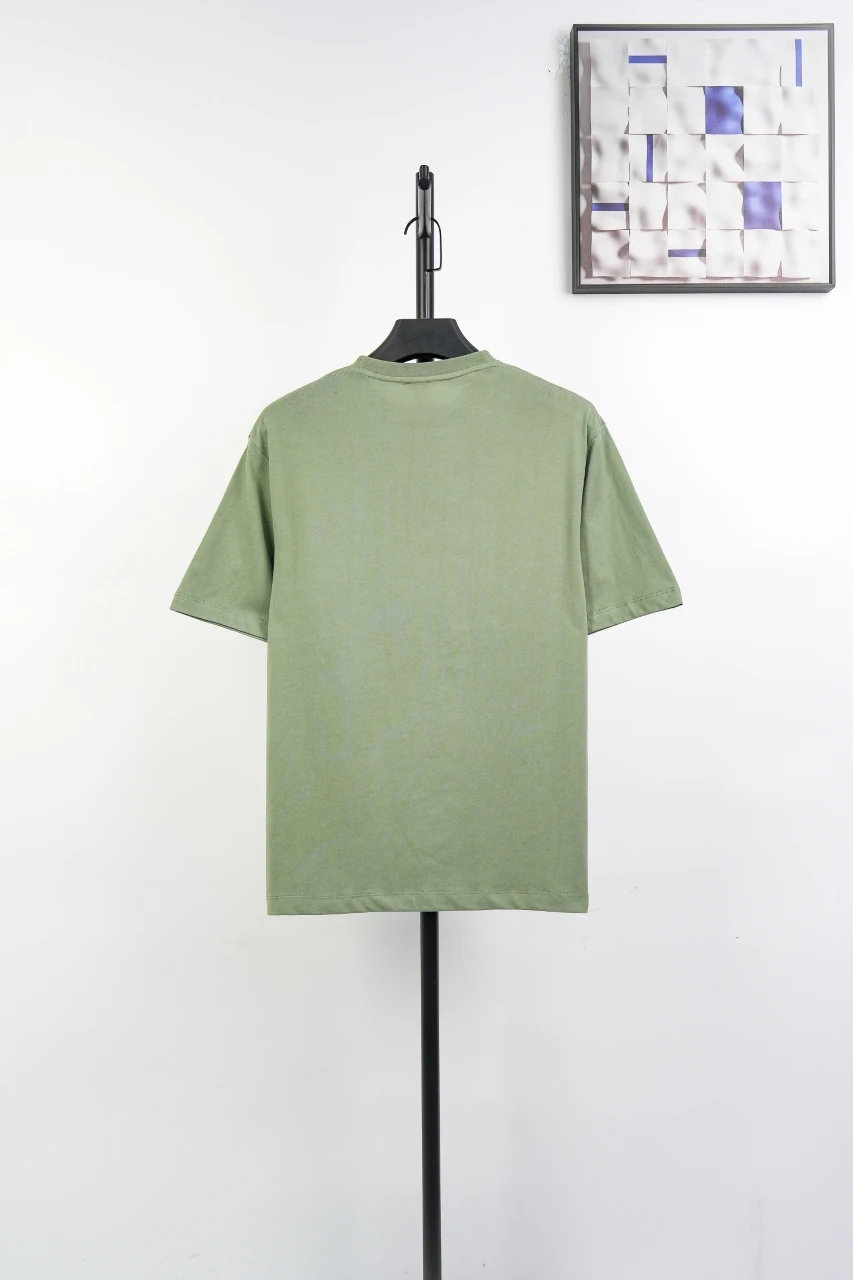 LOEWE Sage Green Tonal Anagram Embroidered T-Shirt product photo from LabelPicks