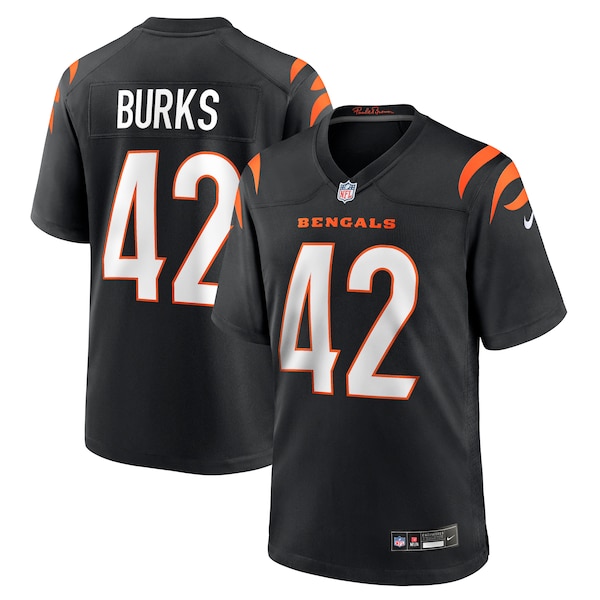 Oren Burks Cincinnati Bengals Nike Team Game Jersey -  Black