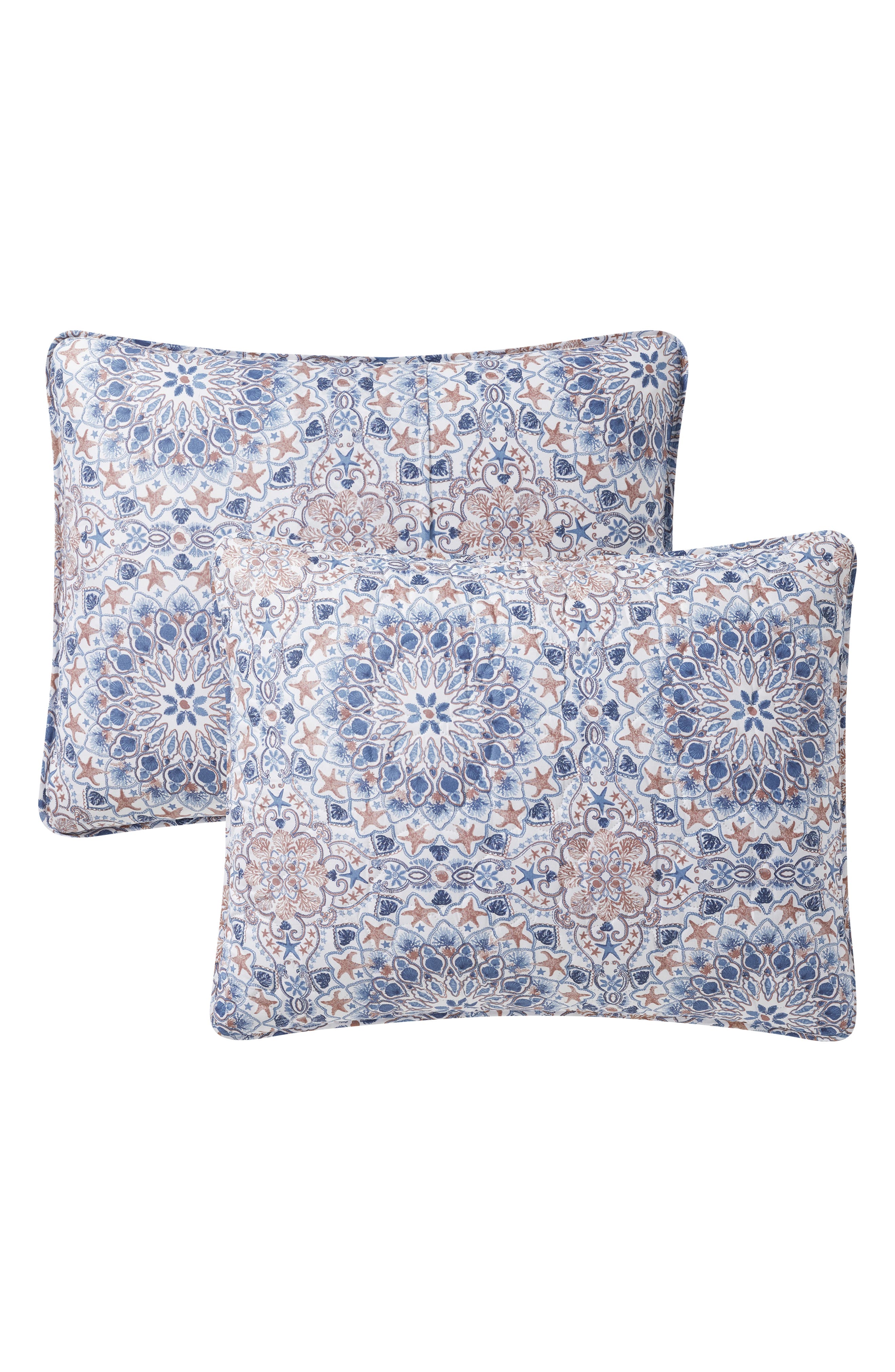 VCNY HOME Sea Medallion 3-Piece Quilt Set